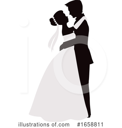 Bride Clipart #1658811 by Vector Tradition SM