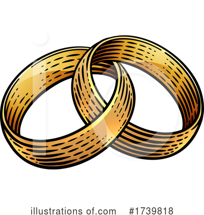 Rings Clipart #1739818 by AtStockIllustration