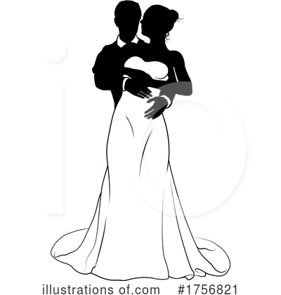 Royalty-Free (RF) Wedding Clipart Illustration by AtStockIllustration - Stock Sample #1756821
