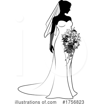 Royalty-Free (RF) Wedding Clipart Illustration by AtStockIllustration - Stock Sample #1756823