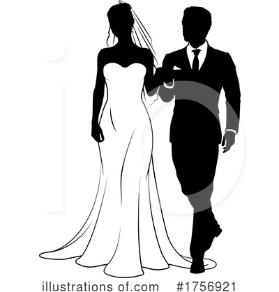 Royalty-Free (RF) Wedding Clipart Illustration by AtStockIllustration - Stock Sample #1756921