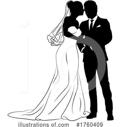 Royalty-Free (RF) Wedding Clipart Illustration by AtStockIllustration - Stock Sample #1760409