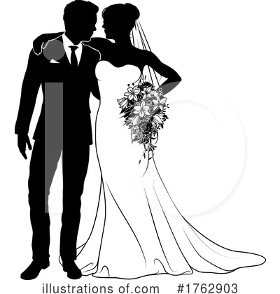 Royalty-Free (RF) Wedding Clipart Illustration by AtStockIllustration - Stock Sample #1762903
