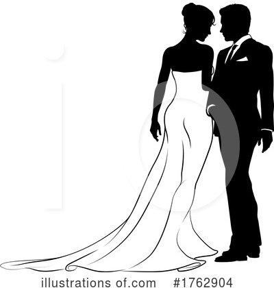 Royalty-Free (RF) Wedding Clipart Illustration by AtStockIllustration - Stock Sample #1762904