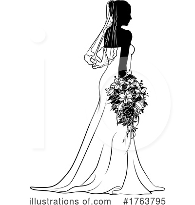 Royalty-Free (RF) Wedding Clipart Illustration by AtStockIllustration - Stock Sample #1763795
