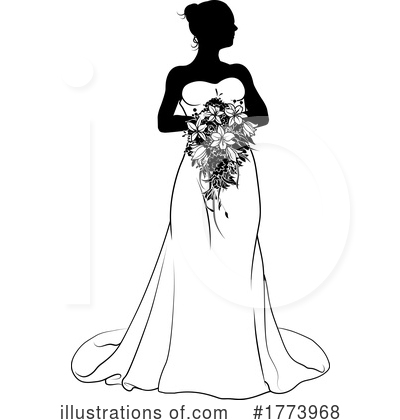 Royalty-Free (RF) Wedding Clipart Illustration by AtStockIllustration - Stock Sample #1773968