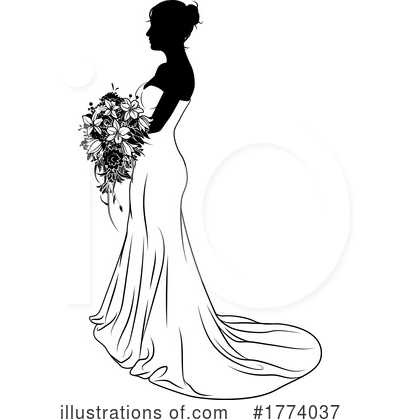 Royalty-Free (RF) Wedding Clipart Illustration by AtStockIllustration - Stock Sample #1774037