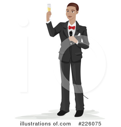 Royalty-Free (RF) Wedding Clipart Illustration by BNP Design Studio - Stock Sample #226075