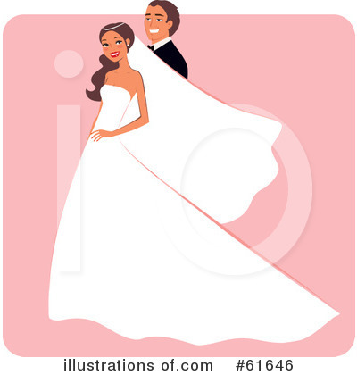 Wedding Couple Clipart #61646 by Monica