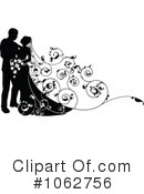 Wedding Couple Clipart #1062756 by AtStockIllustration
