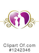 Wedding Couple Clipart #1242346 by Lal Perera
