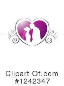 Wedding Couple Clipart #1242347 by Lal Perera