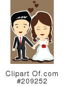 Wedding Couple Clipart #209252 by mayawizard101