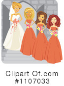 Wedding Party Clipart #1107033 by Amanda Kate