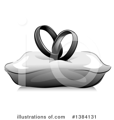 Wedding Rings Clipart #1384131 by BNP Design Studio