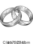 Wedding Rings Clipart #1732348 by AtStockIllustration