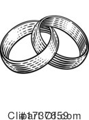 Wedding Rings Clipart #1737659 by AtStockIllustration