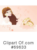 Wedding Rings Clipart #69633 by MilsiArt
