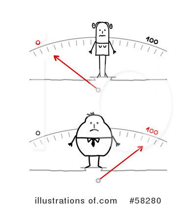 Royalty-Free (RF) Weight Clipart Illustration by NL shop - Stock Sample #58280