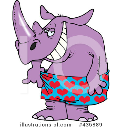 Rhino Clipart #435889 by toonaday