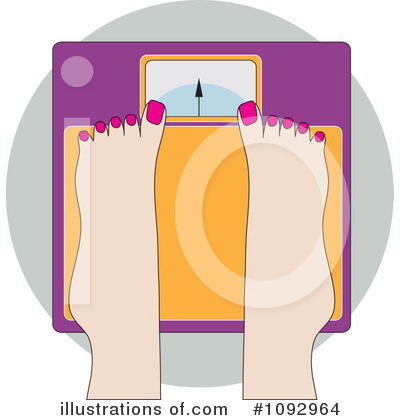 Royalty-Free (RF) Weight Scale Clipart Illustration by Maria Bell - Stock Sample #1092964