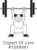 Weightlifting Clipart #1268961 by Lal Perera