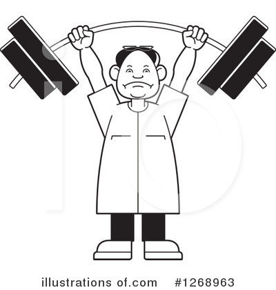Royalty-Free (RF) Weightlifting Clipart Illustration by Lal Perera - Stock Sample #1268963