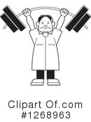 Weightlifting Clipart #1268963 by Lal Perera