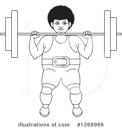 Royalty-Free (RF) Weightlifting Clipart Illustration by Lal Perera - Stock Sample #1268966