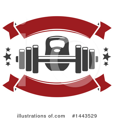 Kettlebell Clipart #1443529 by Vector Tradition SM