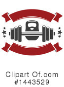 Weightlifting Clipart #1443529 by Vector Tradition SM