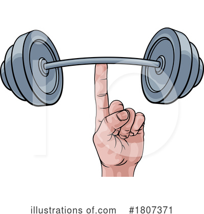 Royalty-Free (RF) Weightlifting Clipart Illustration by AtStockIllustration - Stock Sample #1807371