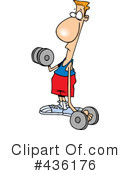 Weightlifting Clipart #436176 by toonaday