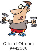 Weightlifting Clipart #442688 by toonaday