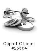 Weights Clipart #25664 by KJ Pargeter