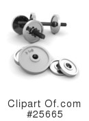 Weights Clipart #25665 by KJ Pargeter