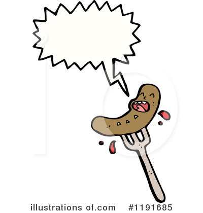 Royalty-Free (RF) Weiner Clipart Illustration by lineartestpilot - Stock Sample #1191685