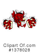 Welsh Dragon Clipart #1378028 by AtStockIllustration