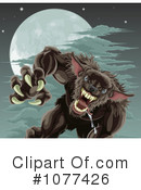 Werewolf Clipart #1077426 by AtStockIllustration
