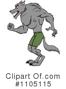 Werewolf Clipart #1105115 by Cartoon Solutions