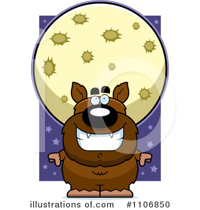 Royalty-Free (RF) Werewolf Clipart Illustration by Cory Thoman - Stock Sample #1106850