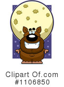 Werewolf Clipart #1106850 by Cory Thoman