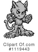 Werewolf Clipart #1119443 by Chromaco