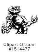 Werewolf Clipart #1514477 by AtStockIllustration