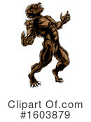 Werewolf Clipart #1603879 by AtStockIllustration