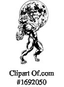 Werewolf Clipart #1692050 by AtStockIllustration