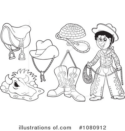 Western Clipart #1080912 by visekart