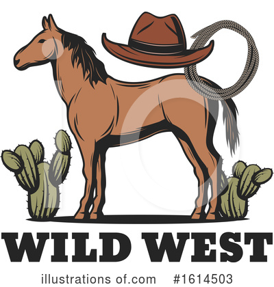 Royalty-Free (RF) Western Clipart Illustration by Vector Tradition SM - Stock Sample #1614503