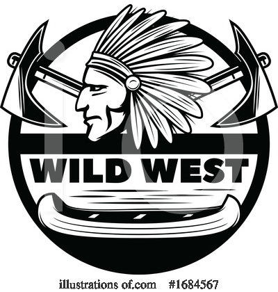 Royalty-Free (RF) Western Clipart Illustration by Vector Tradition SM - Stock Sample #1684567