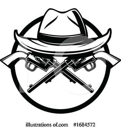 Royalty-Free (RF) Western Clipart Illustration by Vector Tradition SM - Stock Sample #1684572